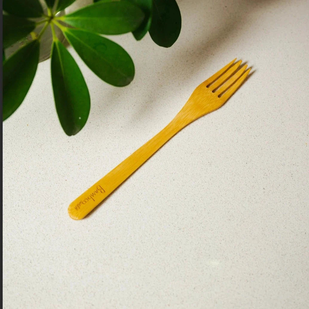 Individual Bamboo Cutlery