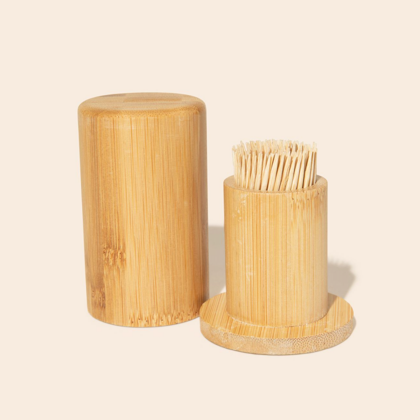 Bamboo Toothpick Holder