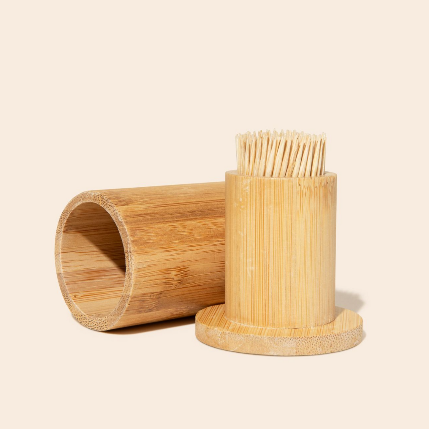 Bamboo Toothpick Holder