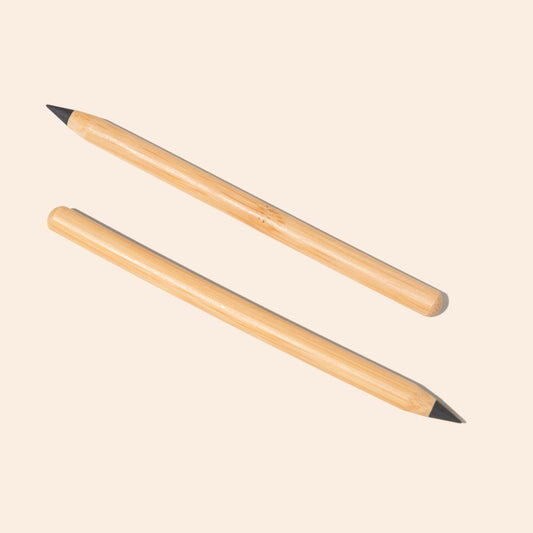 sustainable, zero waste, earth-friendly, plastic-free Bamboo Alloy Pencil | Never Ending - Bamboo Switch