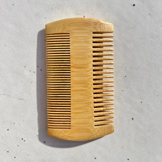 Bamboo Beard Comb