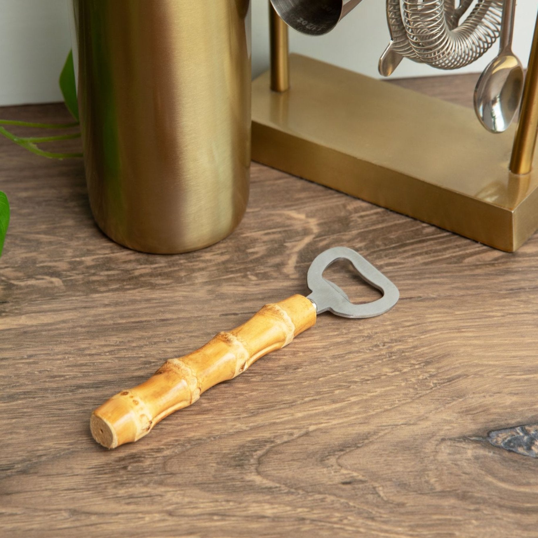 sustainable, zero waste, earth-friendly, plastic-free Bamboo Bottle Opener - Bamboo Switch