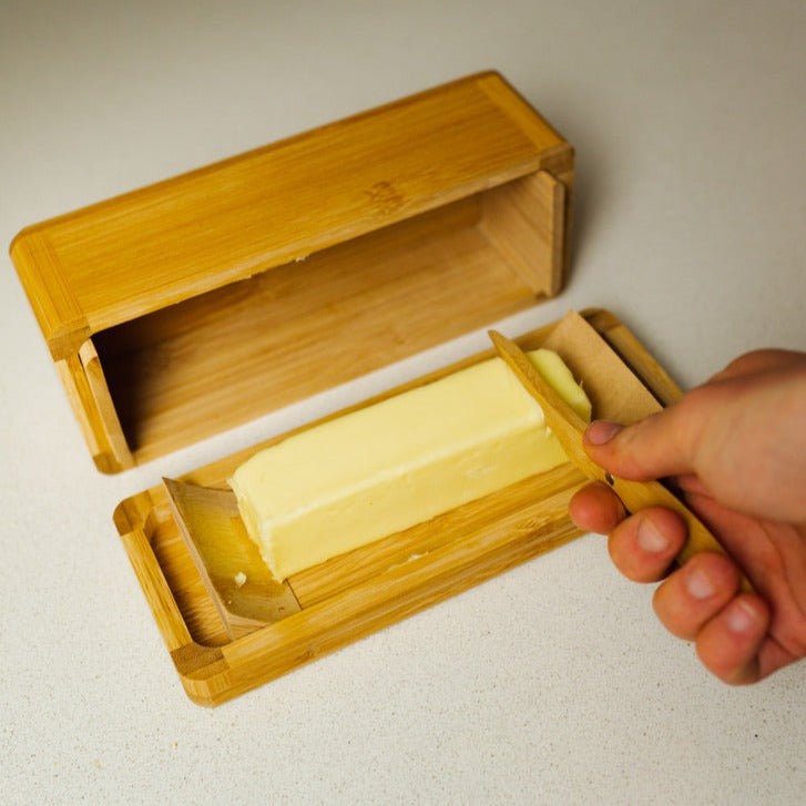 sustainable, zero waste, earth-friendly, plastic-free Bamboo Butter Box - Bamboo Switch