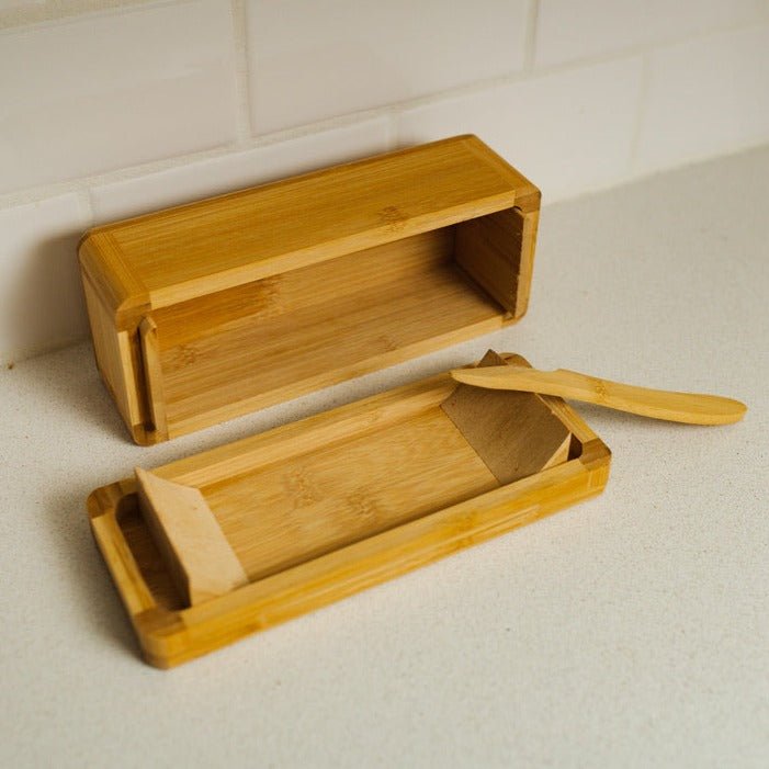 sustainable, zero waste, earth-friendly, plastic-free Bamboo Butter Box - Bamboo Switch