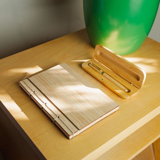 sustainable, zero waste, earth-friendly, plastic-free Bamboo Notebook - Bamboo Switch