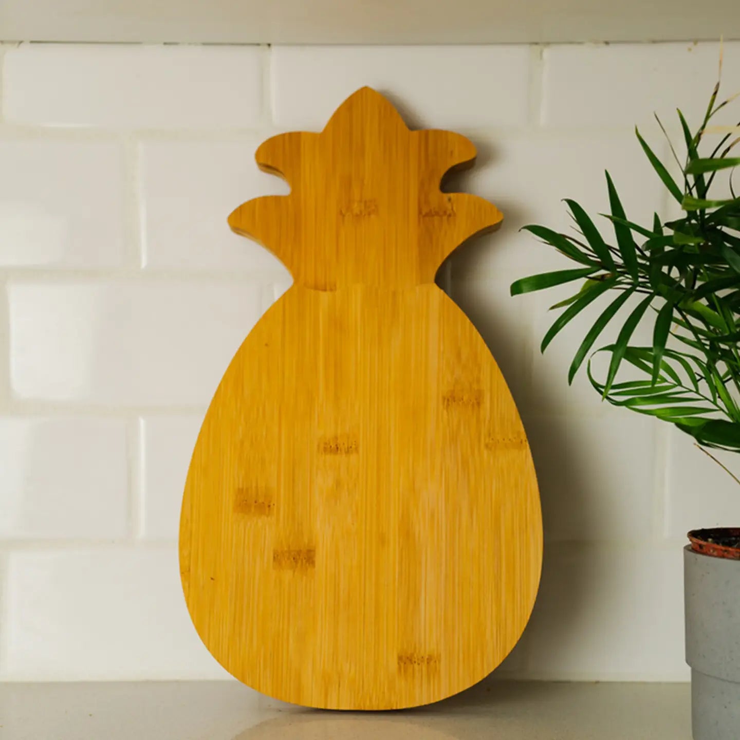 Bamboo Pineapple Cutting Board