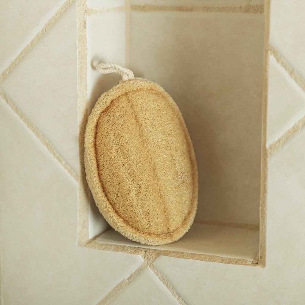 sustainable, zero waste, earth-friendly, plastic-free Loofah | Oval - Bamboo Switch