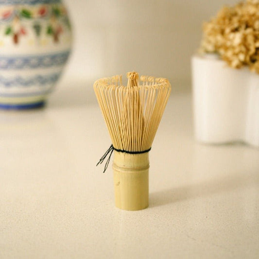 sustainable, zero waste, earth-friendly, plastic-free Matcha Whisk - Bamboo Switch