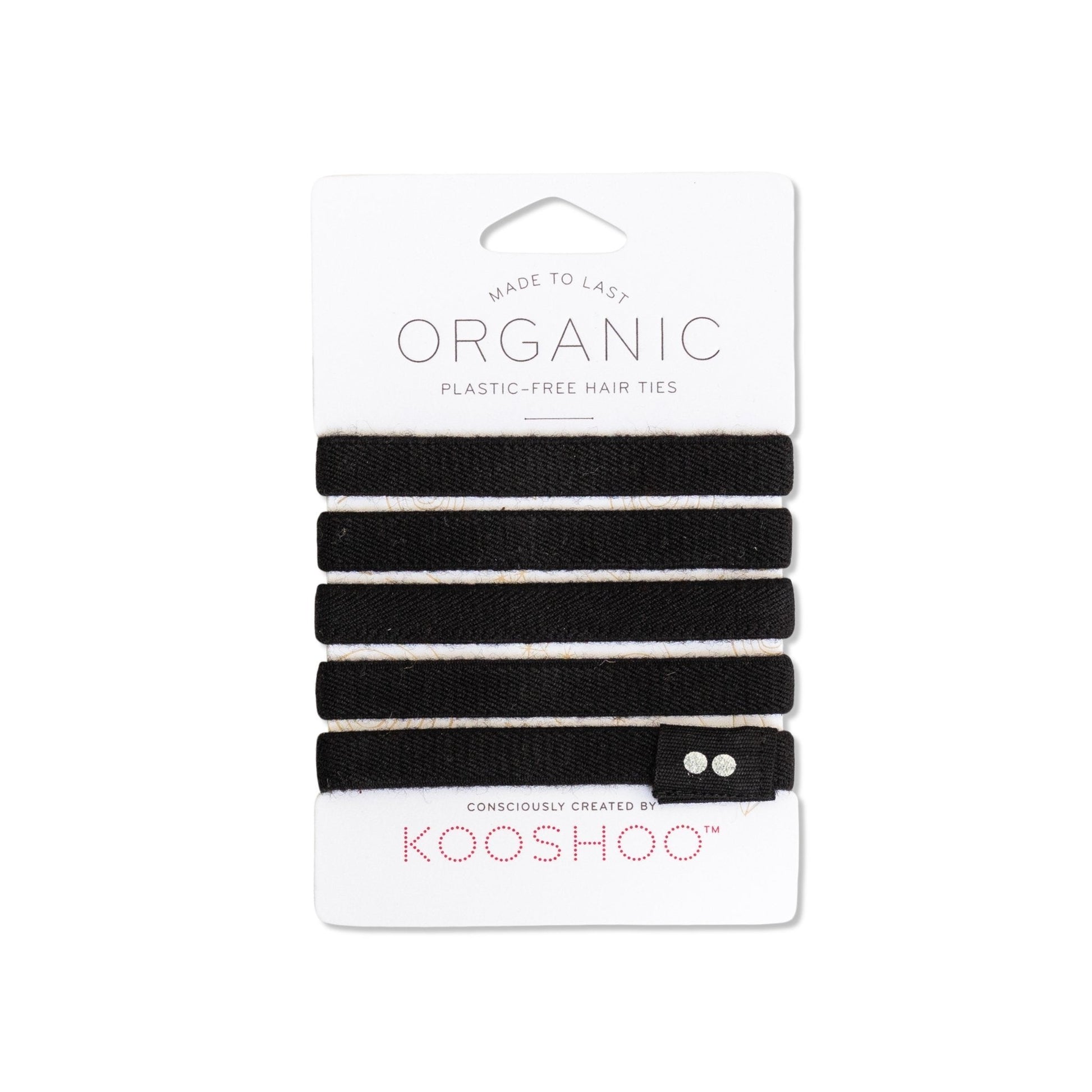 sustainable, zero waste, earth-friendly, plastic-free Plastic Free Organic Hair Ties - Bamboo Switch